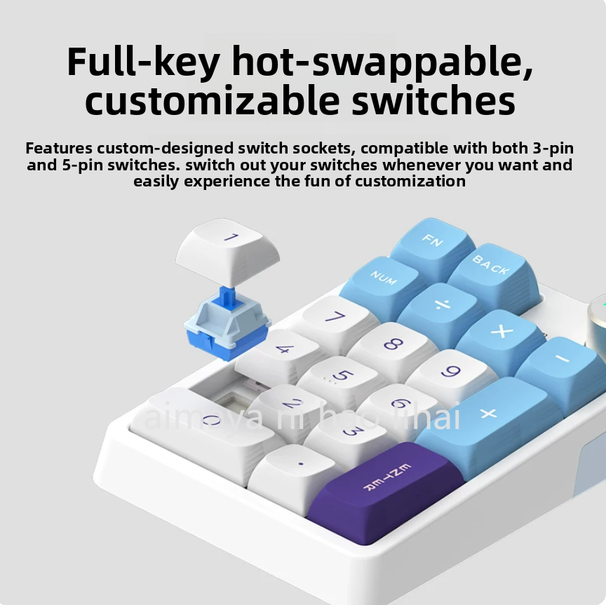Esports Gaming Keyboard - Teclado Mecánico Inalámbrico Bluetooth Kzzi K20