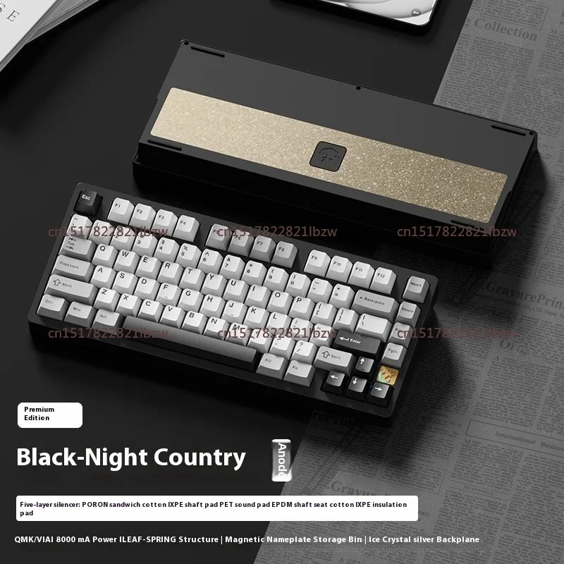 Esports Gaming Keyboard - Teclado Mecánico para E-sports 75, Aleación