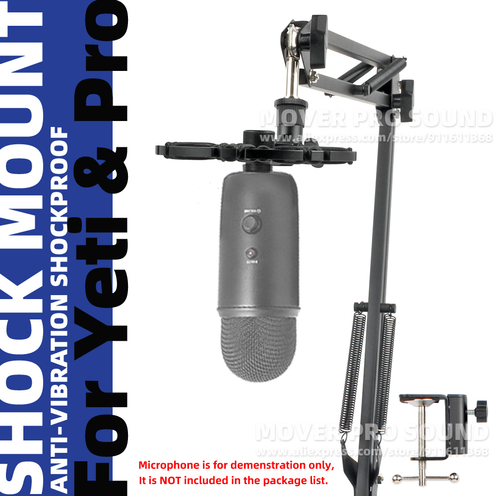 Microphone Arm Boom - Para Blue Yeti Pro suspensión de