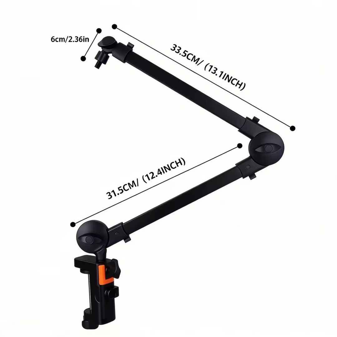 Soporte de brazo para micrófon - Microphone Arm Boom reseña y precio