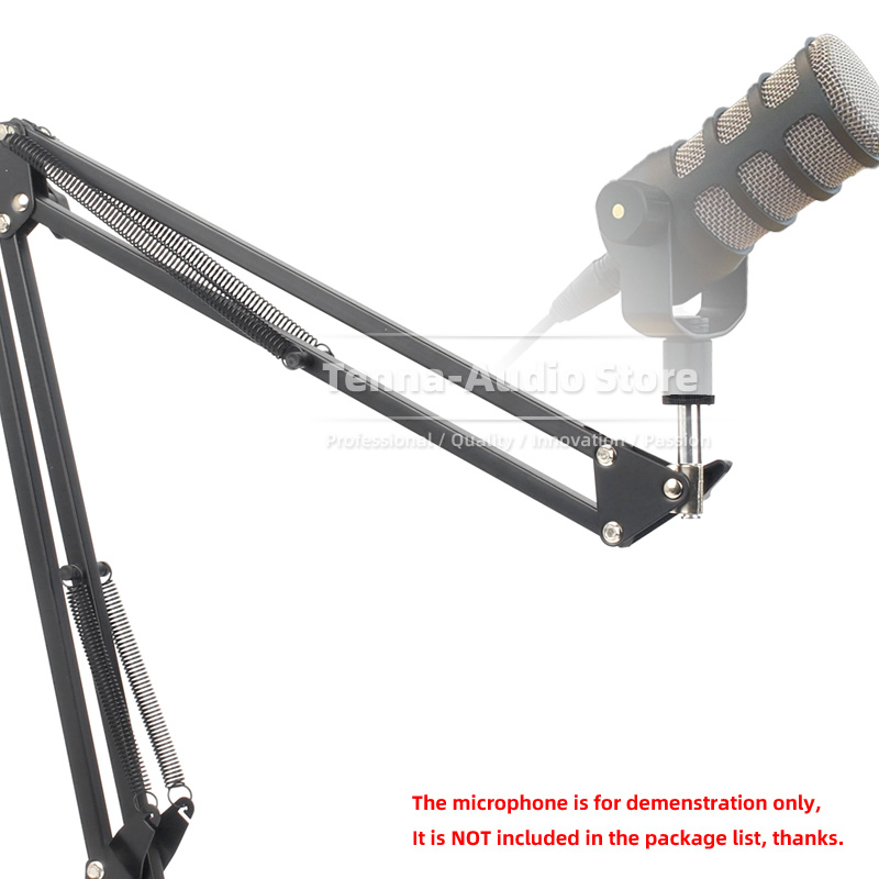 Soporte de micrófono con brazo - Microphone Arm Boom reseña y precio
