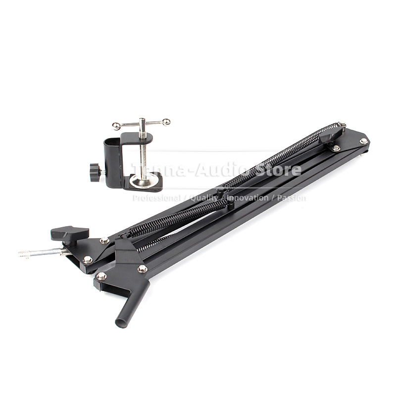 Soporte de micrófono con brazo - Microphone Arm Boom reseña y precio