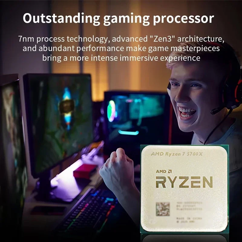 CPU para Juegos de Escritorio  - Amd Cpu Ryzen 7 reseña y precio