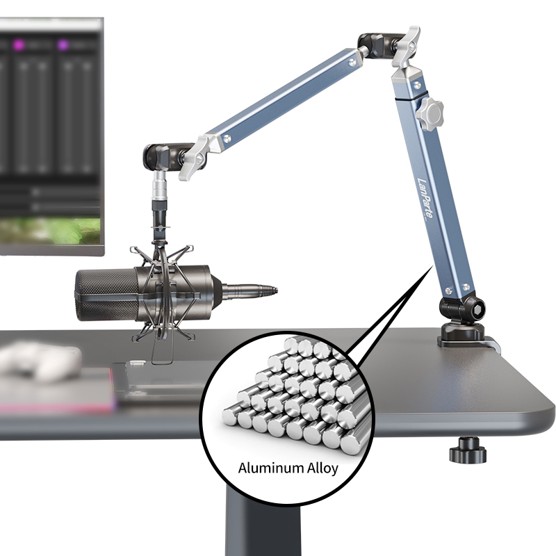 Soporte de Micrófono de Aleaci - Microphone Arm Boom reseña y precio
