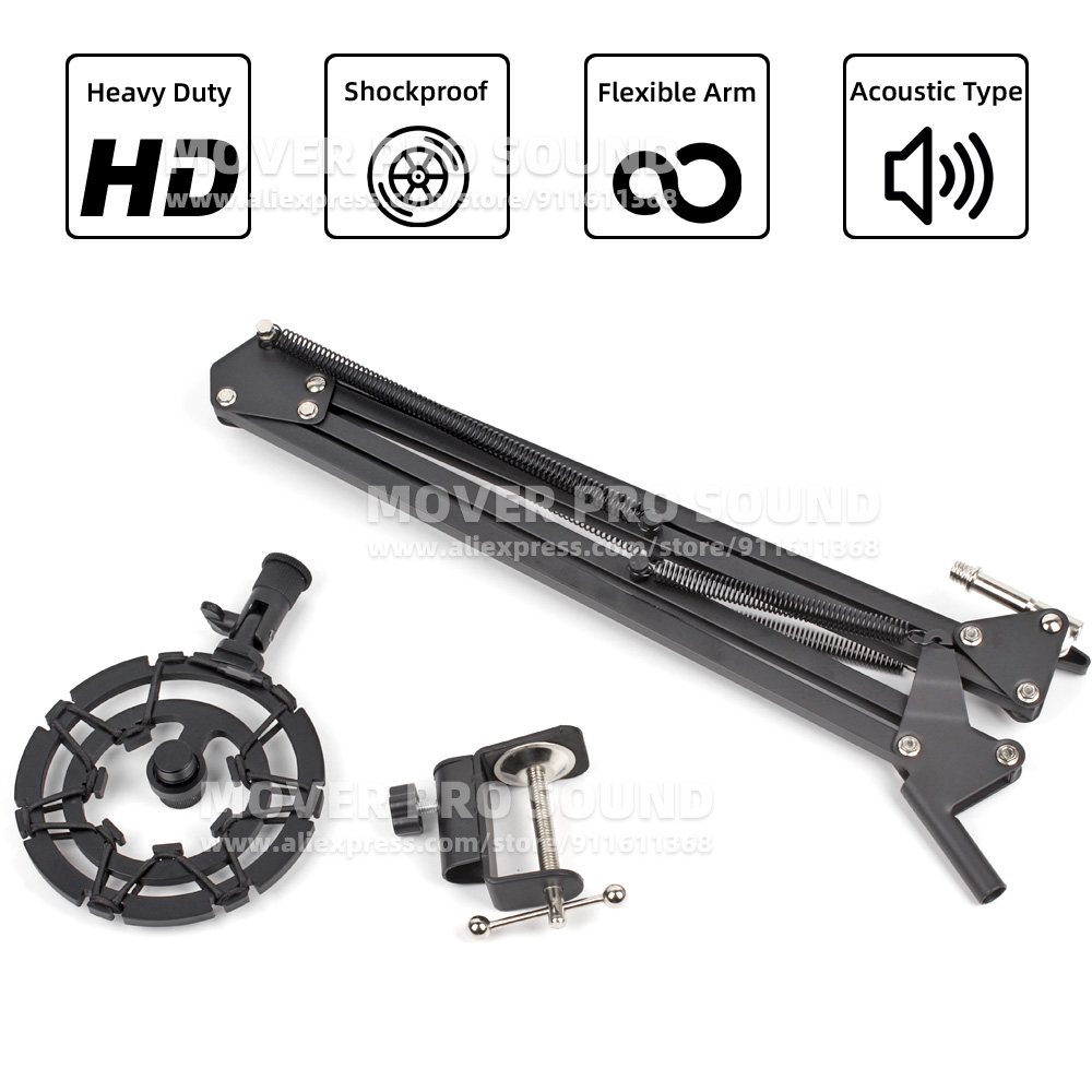 Para Blue Yeti Pro suspensión  - Microphone Arm Boom reseña y precio