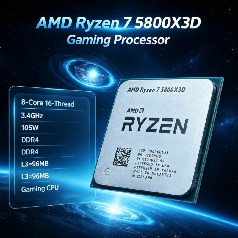 Procesador AMD Ryzen 7 5800X3D - Amd Cpu Ryzen 7 reseña y precio