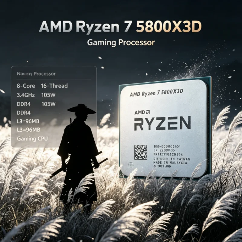 Procesador AMD Ryzen 7 5800X3D - Amd Cpu Ryzen 7 reseña y precio