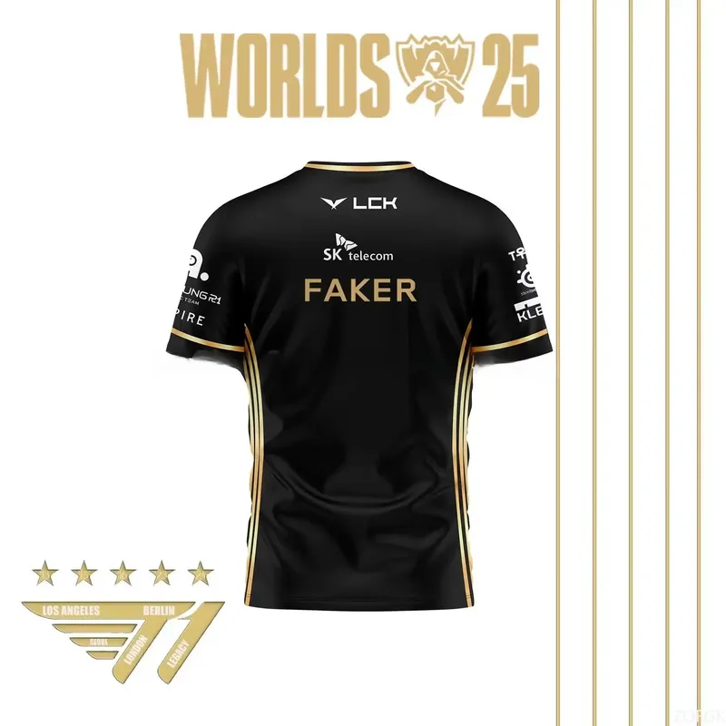 Camiseta de Esports Faker Jers - Esports Gaming League reseña y precio